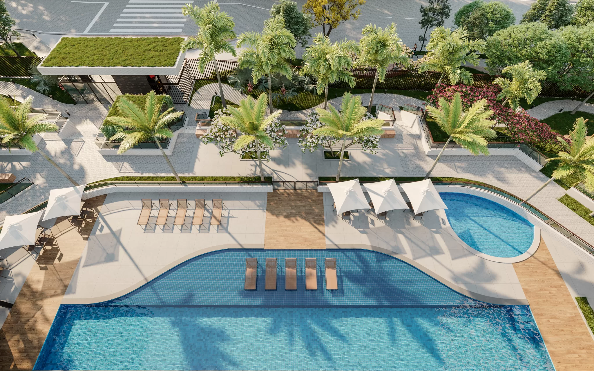 Piscina - ângulo 2