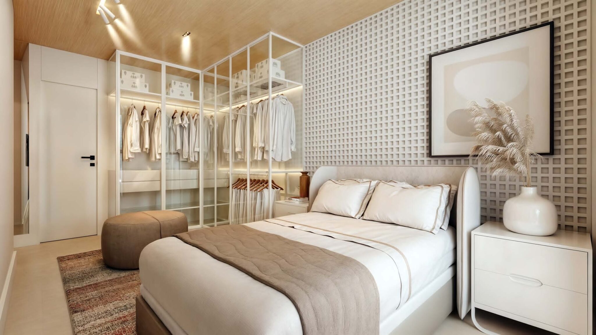 COLUNA 1 - 86,90m² - SUÍTE MASTER