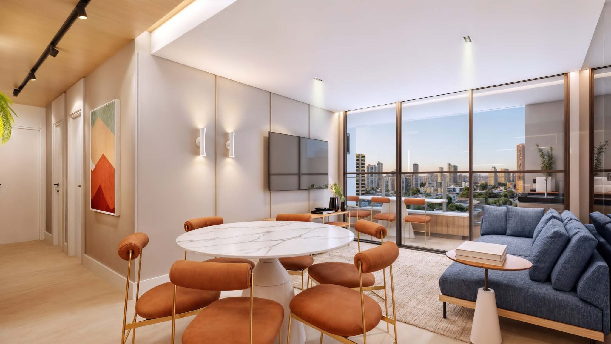 COLUNA 3 - 112,59m² - SALA DE ESTAR